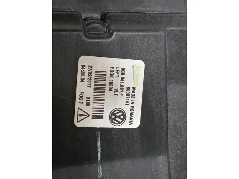 Fendinebbia ANT SX 5G0 941 661 F Volkswagen GOLF VII 2017
