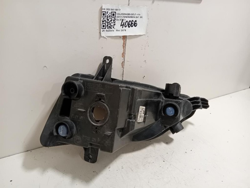 Fendinebbia ANT SX 5G0 941 661 F Volkswagen GOLF VII 2017
