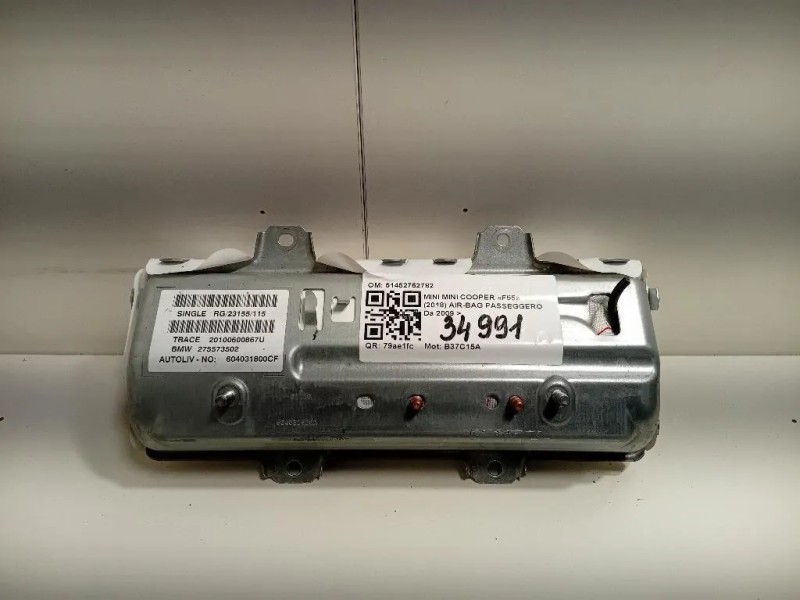 Air-bag Passeggero 51452752782 Mini MINI Cooper F55 2018