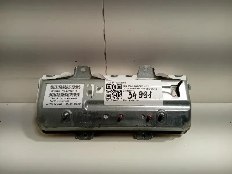 Air-bag Passeggero 51452752782 Mini MINI Cooper F55 2018