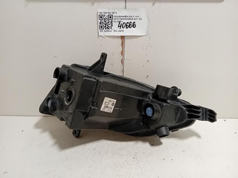 Fendinebbia ANT SX 5G0 941 661 F Volkswagen GOLF VII 2017