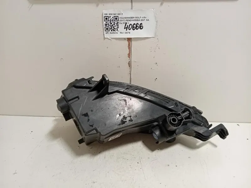 Fendinebbia ANT SX 5G0 941 661 F Volkswagen GOLF VII 2017