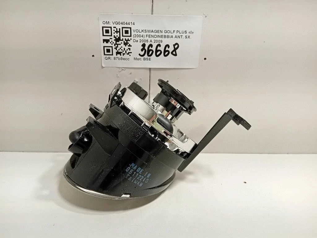 Fendinebbia ANT SX VG0404414 Volkswagen GOLF PLUS I 2004