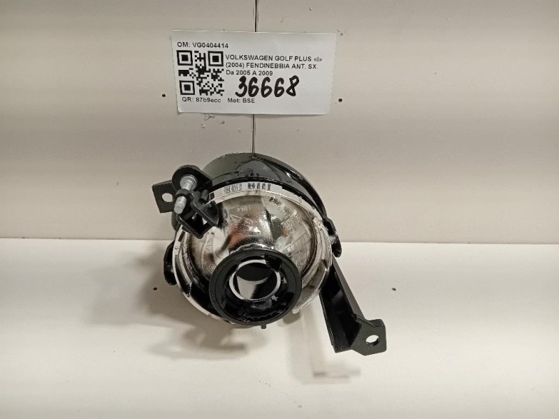 Fendinebbia ANT SX VG0404414 Volkswagen GOLF PLUS I 2004