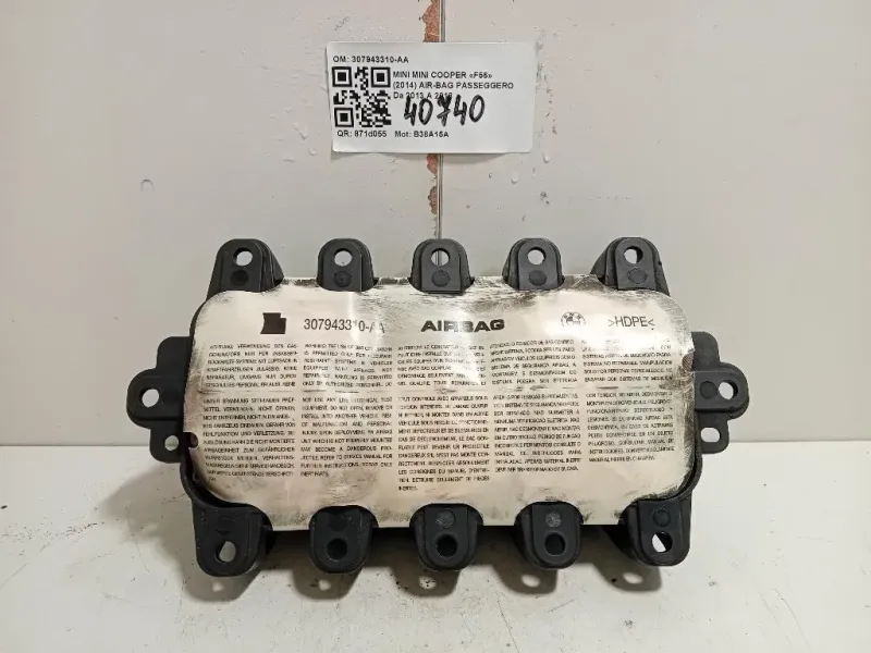 Air-bag Passeggero 307943310-AA Mini MINI Cooper F56 2014