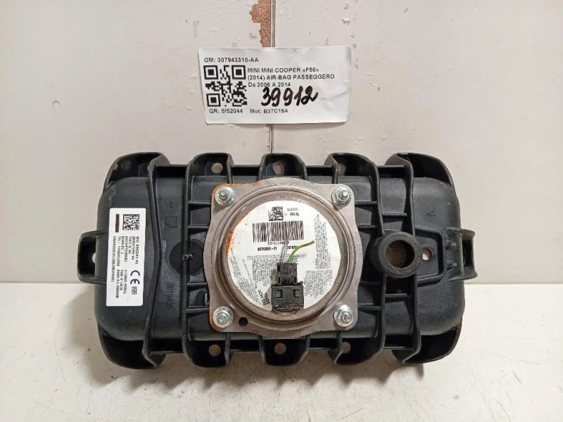Air-bag Passeggero 6803201 307943310-AA Mini MINI Cooper F56 2014