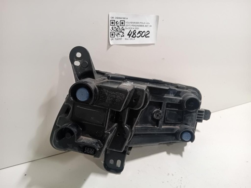 Fendinebbia ANT SX 2G0941661A Volkswagen POLO VII 2017