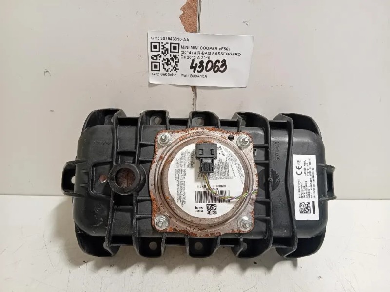 Air-bag Passeggero 307943310-AA Mini MINI Cooper F56 2014
