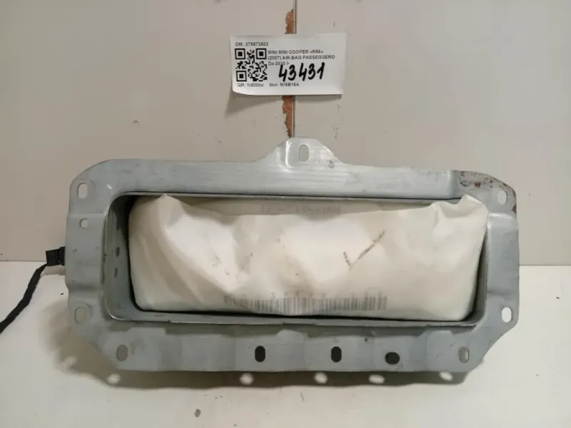 Air-bag Passeggero 275573502 Mini MINI Cooper R56 2007