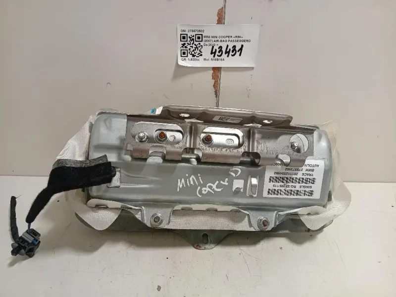 Air-bag Passeggero 275573502 Mini MINI Cooper R56 2007