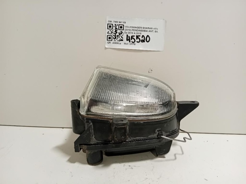Fendinebbia ANT SX FENDINEBBIA ANT SX Volkswagen Sharan IV 2010