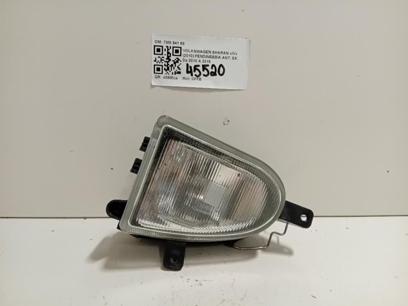 Fendinebbia ANT SX FENDINEBBIA ANT SX Volkswagen Sharan IV 2010