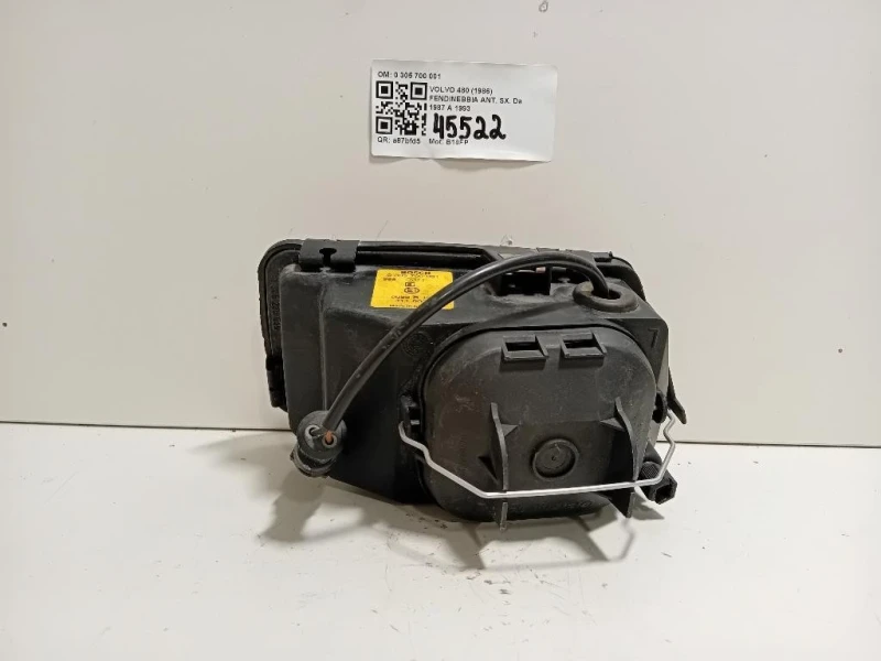 Fendinebbia ANT SX FENDINEBBIA ANT SX Volvo 480 1986