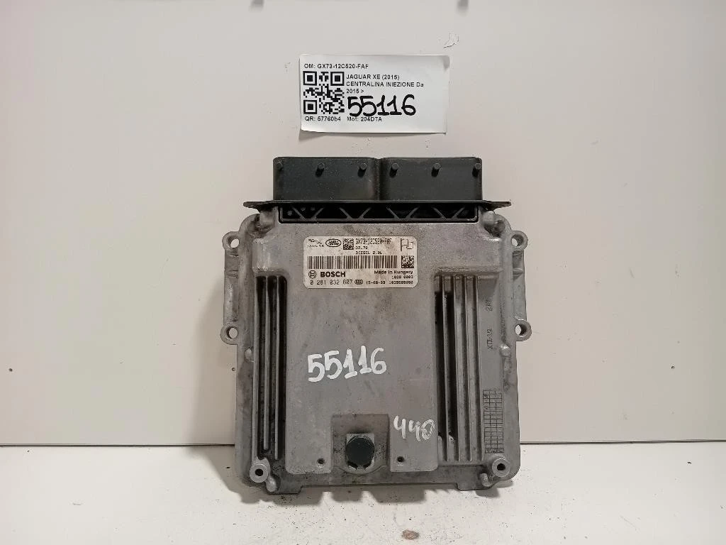 Centralina Iniezione GX73-12C520-FAF Jaguar XE 2015