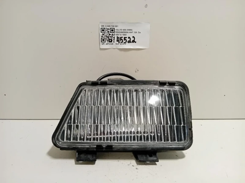 Fendinebbia ANT SX FENDINEBBIA ANT SX Volvo 480 1986