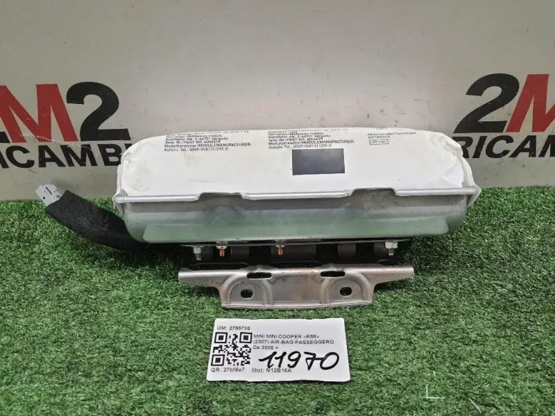 Air-bag Passeggero 2755735 Mini MINI Cooper R56 2007