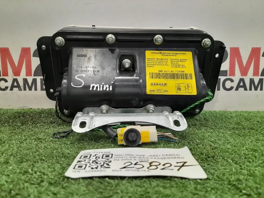 Air-bag Passeggero 7124306 Mini MINI ONE R52 Cabrio 2001