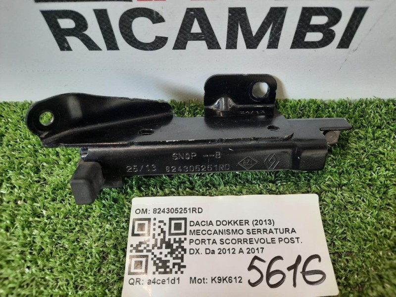 Fermo Porta Scorrevole POST DX 824305251RD Dacia Dokker 2013