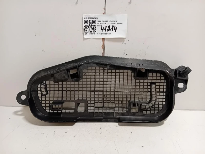 Filtro Abitacolo 9822948480 COPERCHIO FILTRO ABITACOLO Opel Corsa F 2019