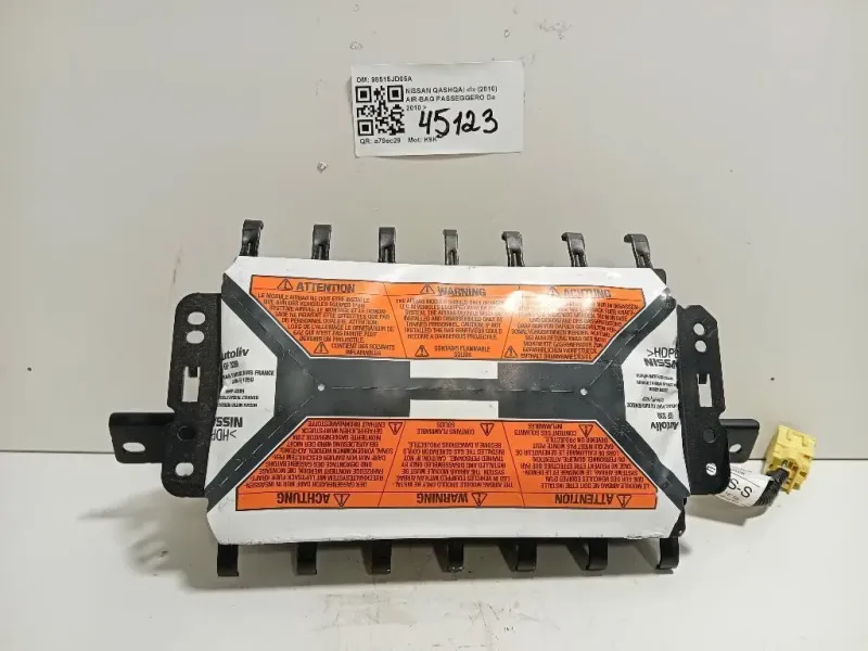 Air-bag Passeggero 98515JD05A Nissan Qashqai I 2010