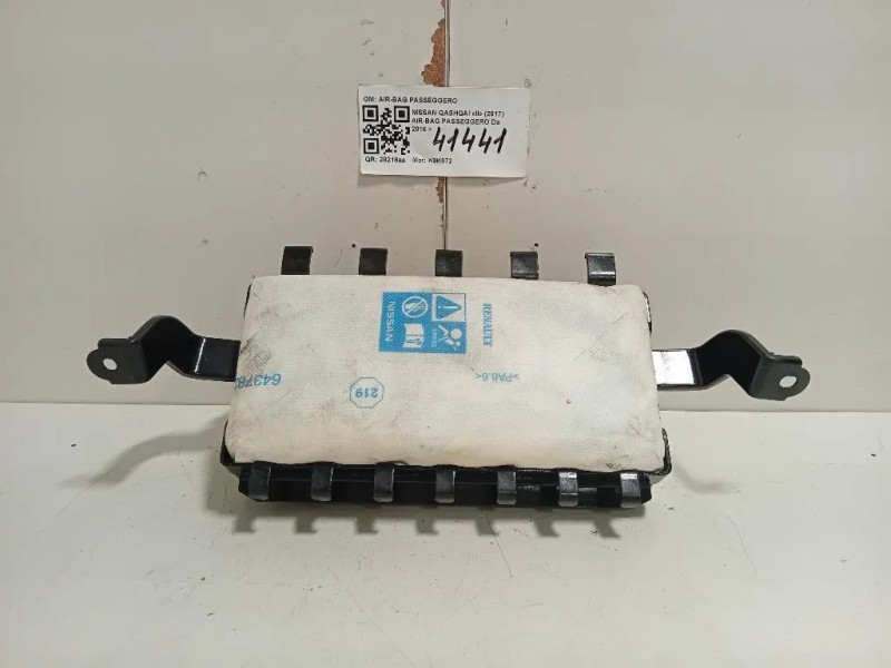 Air-bag Passeggero 985154EA5A Nissan Qashqai II 2017