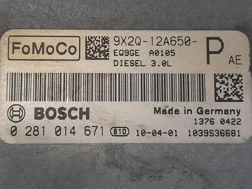 Centralina Iniezione 9X2Q-12A650P Jaguar XF I 2008