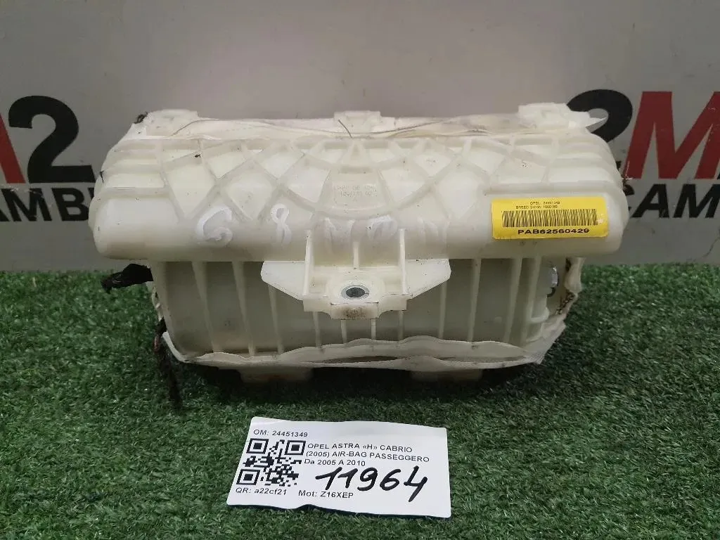 Air-bag Passeggero 24451349 Opel Astra H Cabrio 2005