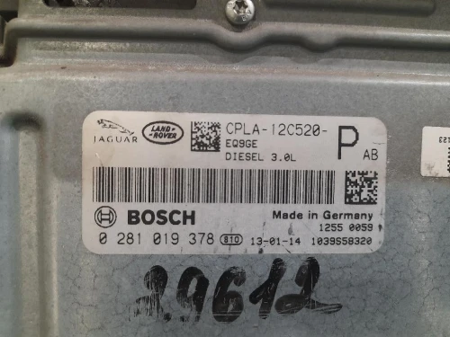 Centralina Iniezione 0281019378 Jaguar XF I 2008