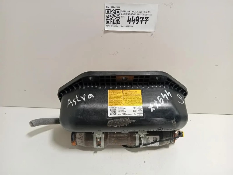Air-bag Passeggero 12847035 Opel Astra J 2010