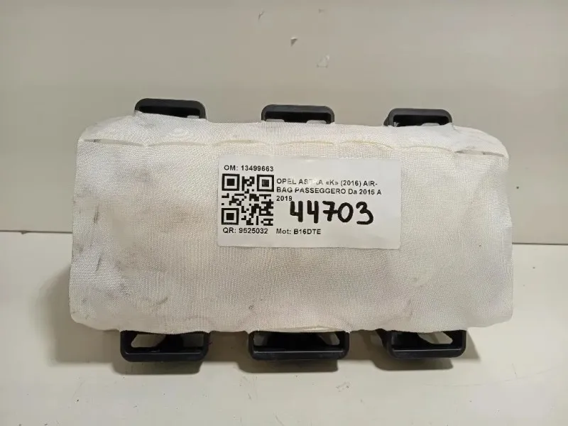Air-bag Passeggero 13499663 Opel Astra K 2016