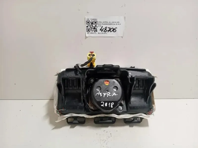 Air-bag Passeggero 13499663 Opel Astra K 2016