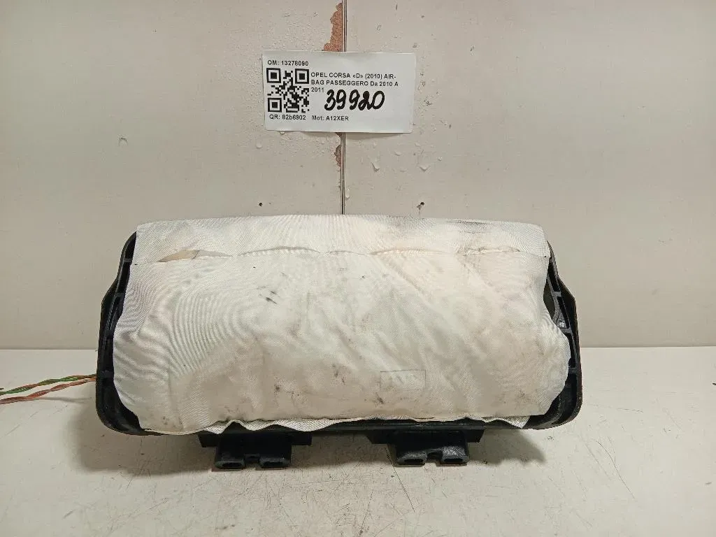 Air-bag Passeggero 13278090 Opel Corsa D 2010