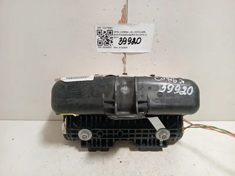 Air-bag Passeggero 13278090 Opel Corsa D 2010