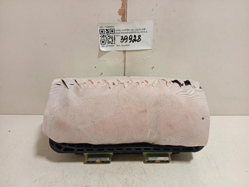 Air-bag Passeggero 13366662 Opel Corsa D 2010