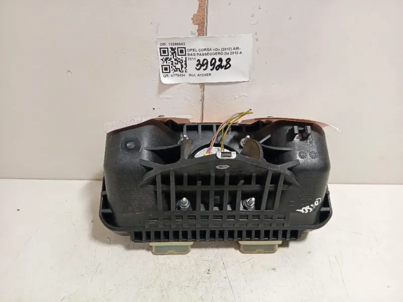 Air-bag Passeggero 13366662 Opel Corsa D 2010