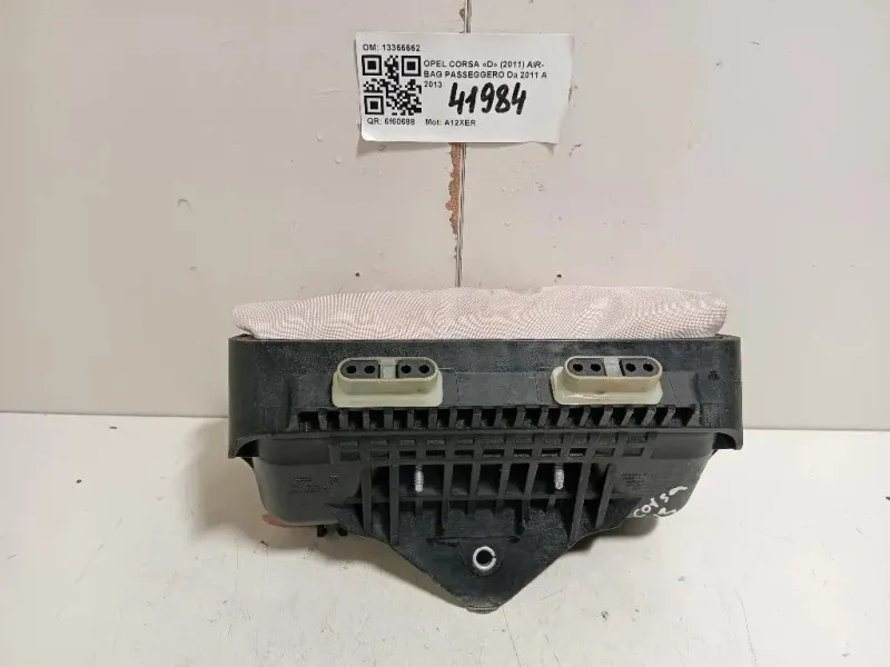 Air-bag Passeggero 13366662 Opel Corsa D 2011