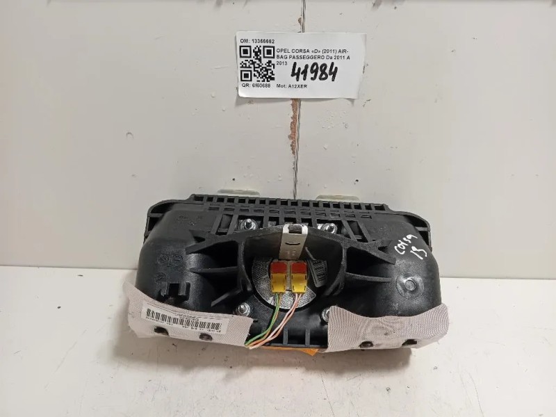 Air-bag Passeggero 13366662 Opel Corsa D 2011