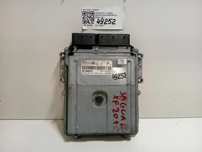 Centralina Iniezione 9X2Q-12A650-P Jaguar XF I 2008