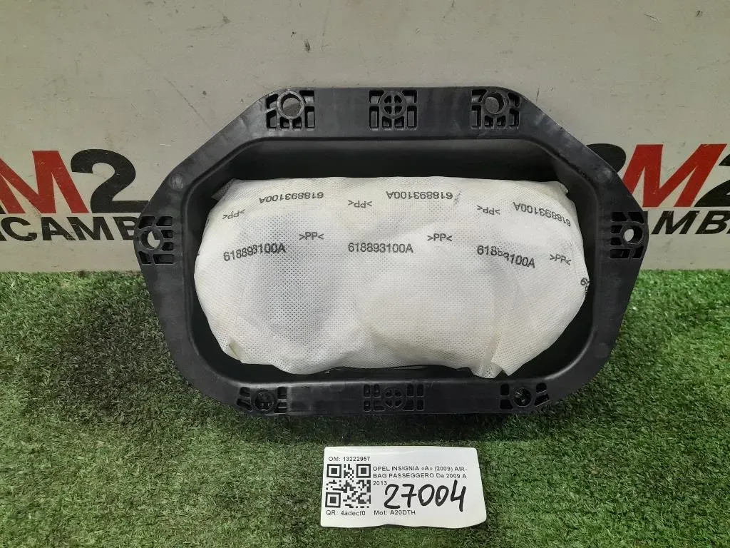 Air-bag Passeggero 20955173 Opel Insignia A 2009