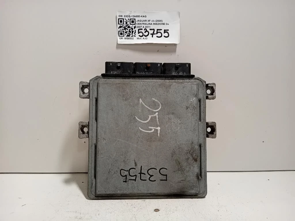 Centralina Iniezione 8X2Q-12A650-KAG Jaguar XF I 2008