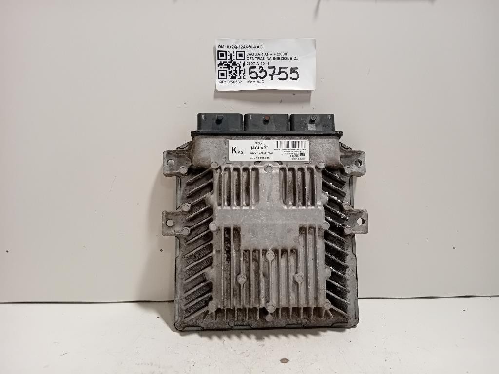 Centralina Iniezione 8X2Q-12A650-KAG Jaguar XF I 2008