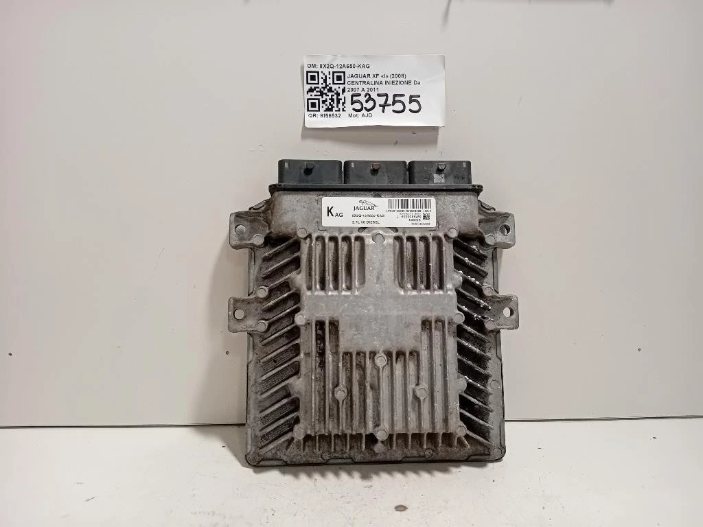 Centralina Iniezione 8X2Q-12A650-KAG Jaguar XF I 2008