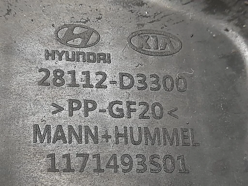 Filtro ARIA 28110D3500 Kia Sportage IV 2018