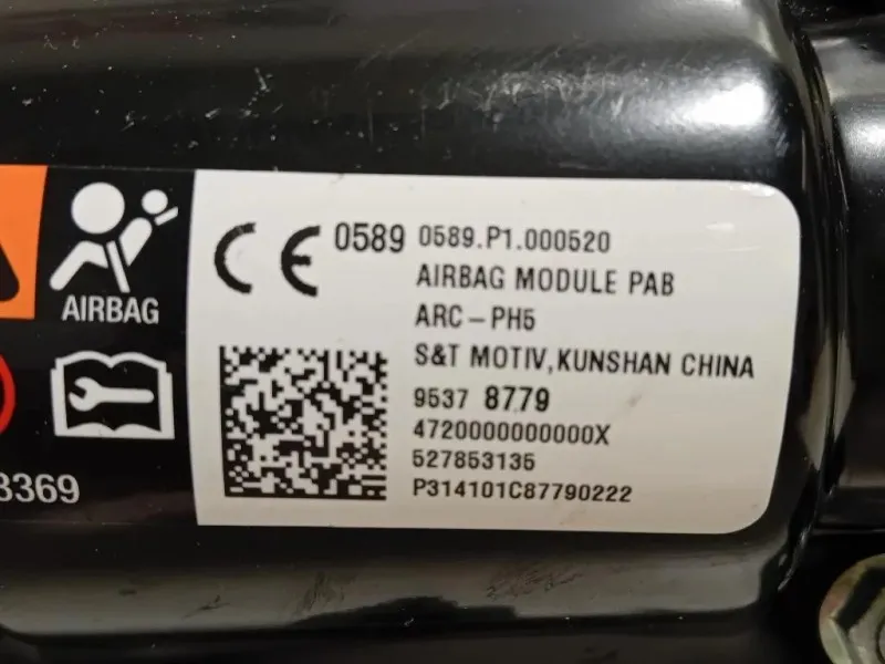 Air-bag Passeggero 95378779 Opel Mokka 2013