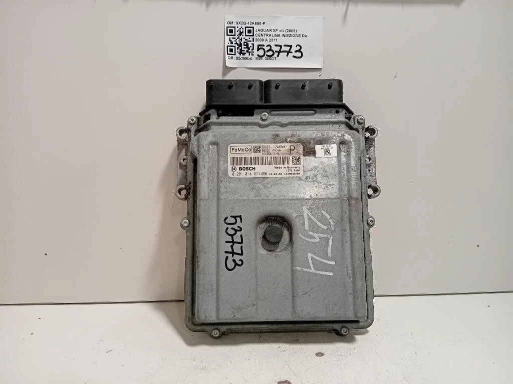 Centralina Iniezione 9X2Q-12A650-P Jaguar XF I 2008