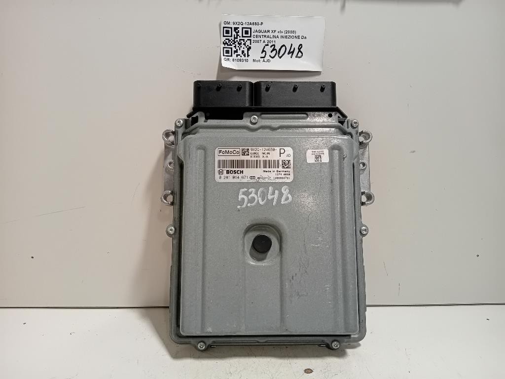 Centralina Iniezione 9X2Q-12A650-P Jaguar XF I 2008
