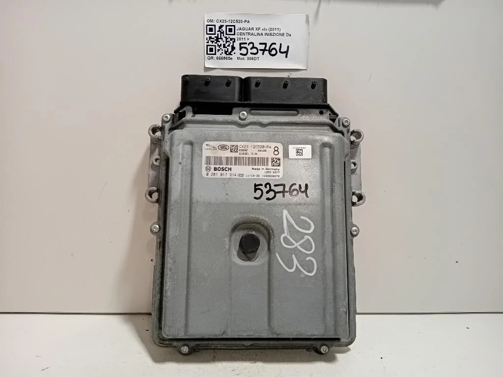 Centralina Iniezione CX23-12C520-PA Jaguar XF I 2011