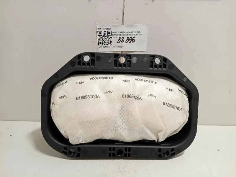 Air-bag Passeggero 12783595 Opel Zafira C 2012