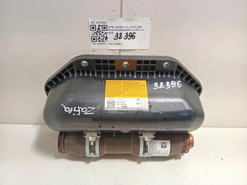 Air-bag Passeggero 12783595 Opel Zafira C 2012