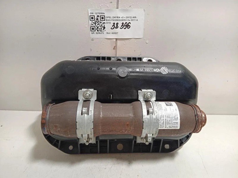 Air-bag Passeggero 12783595 Opel Zafira C 2012
